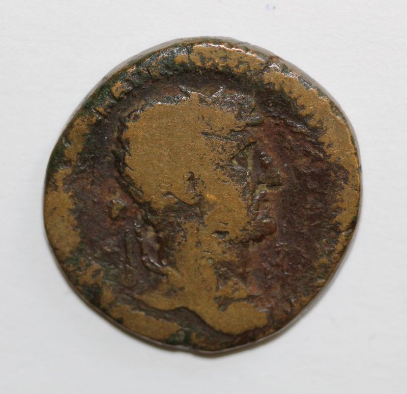 Античная монета · Sestertius · I в., Государственное бюджетное учреждение культуры Нижегородской области "Нижегородский государственный историко-архитектурный музей-заповедник"