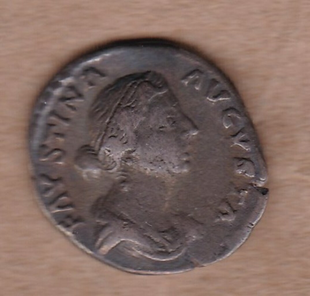 Античная монета · Denarius · I в., аверс, Государственное бюджетное учреждение Ивановской области "Ивановский государственный историко-краеведческий музей имени Д.Г. Бурылина"