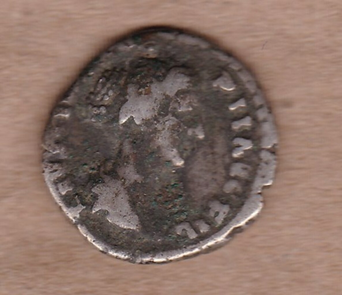 Античная монета · Faustina the Younger · Denarius · I в., аверс, Государственное бюджетное учреждение Ивановской области "Ивановский государственный историко-краеведческий музей имени Д.Г. Бурылина"