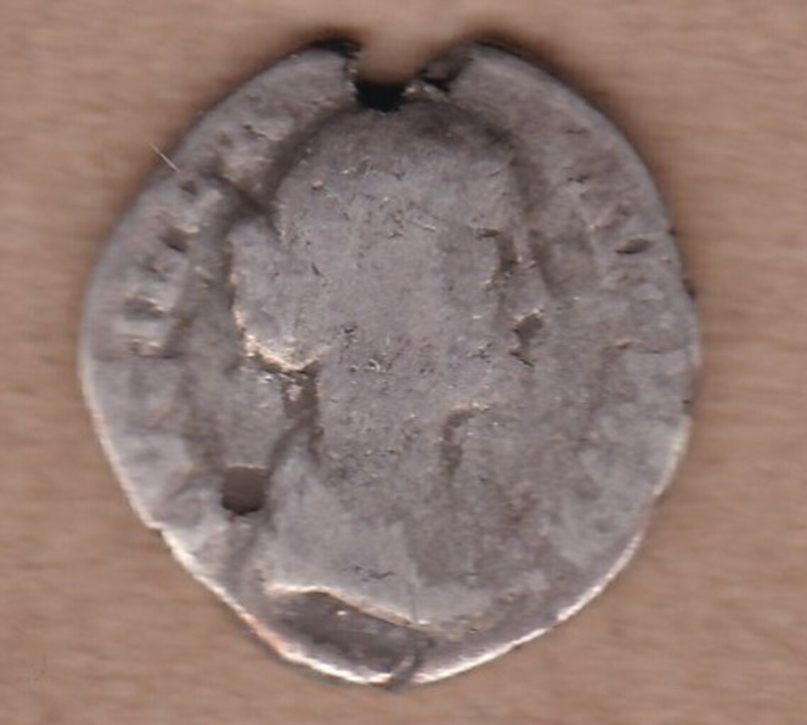 Античная монета · Lucilla · Denarius · I в., аверс, Государственное бюджетное учреждение Ивановской области "Ивановский государственный историко-краеведческий музей имени Д.Г. Бурылина"