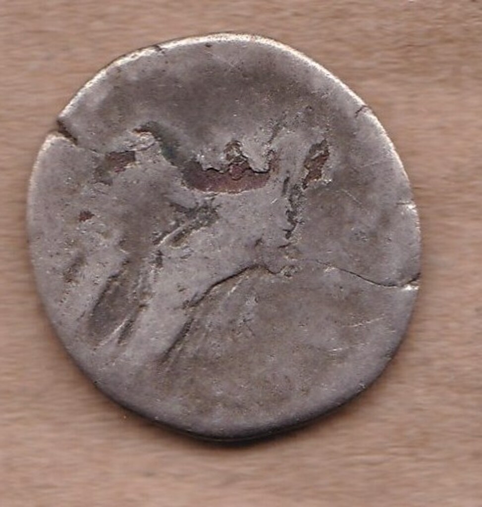 Античная монета · Faustina the Elder · Denarius · I в., реверс, Государственное бюджетное учреждение Ивановской области "Ивановский государственный историко-краеведческий музей имени Д.Г. Бурылина"