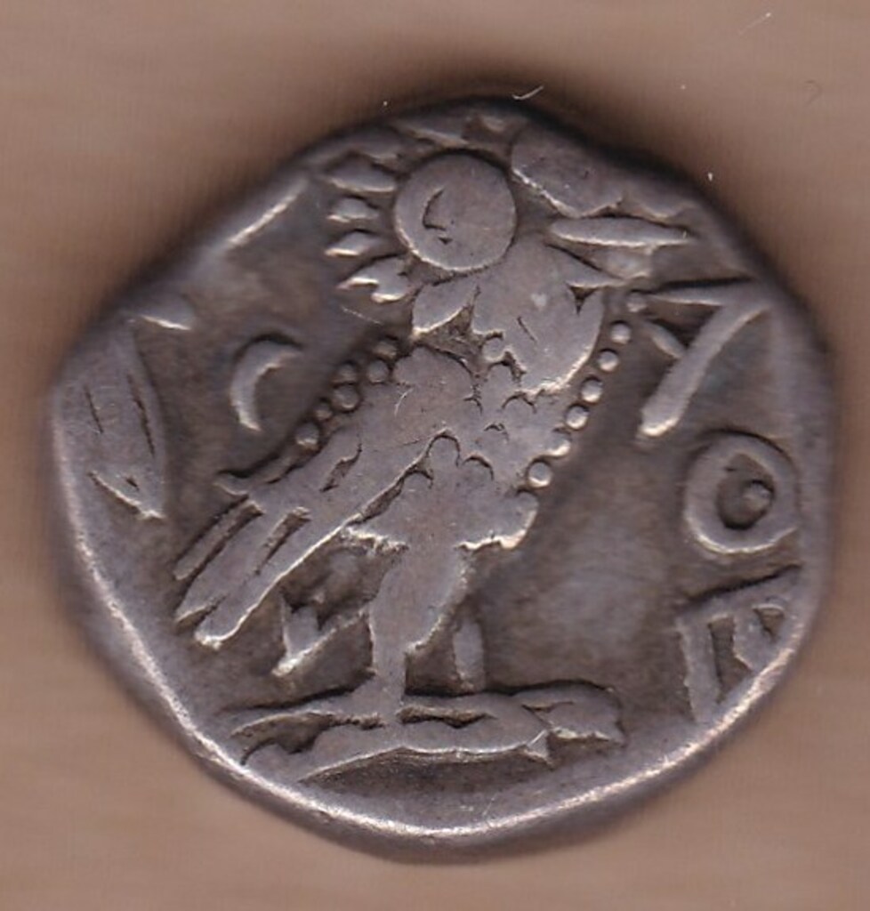 Античная монета · Tetradrachm · III в. до н. э., аверс, Государственное бюджетное учреждение Ивановской области "Ивановский государственный историко-краеведческий музей имени Д.Г. Бурылина"
