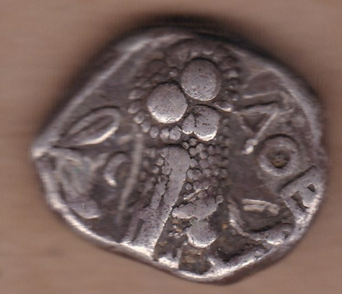 Античная монета · Tetradrachm · III в. до н. э., реверс, Государственное бюджетное учреждение Ивановской области "Ивановский государственный историко-краеведческий музей имени Д.Г. Бурылина"