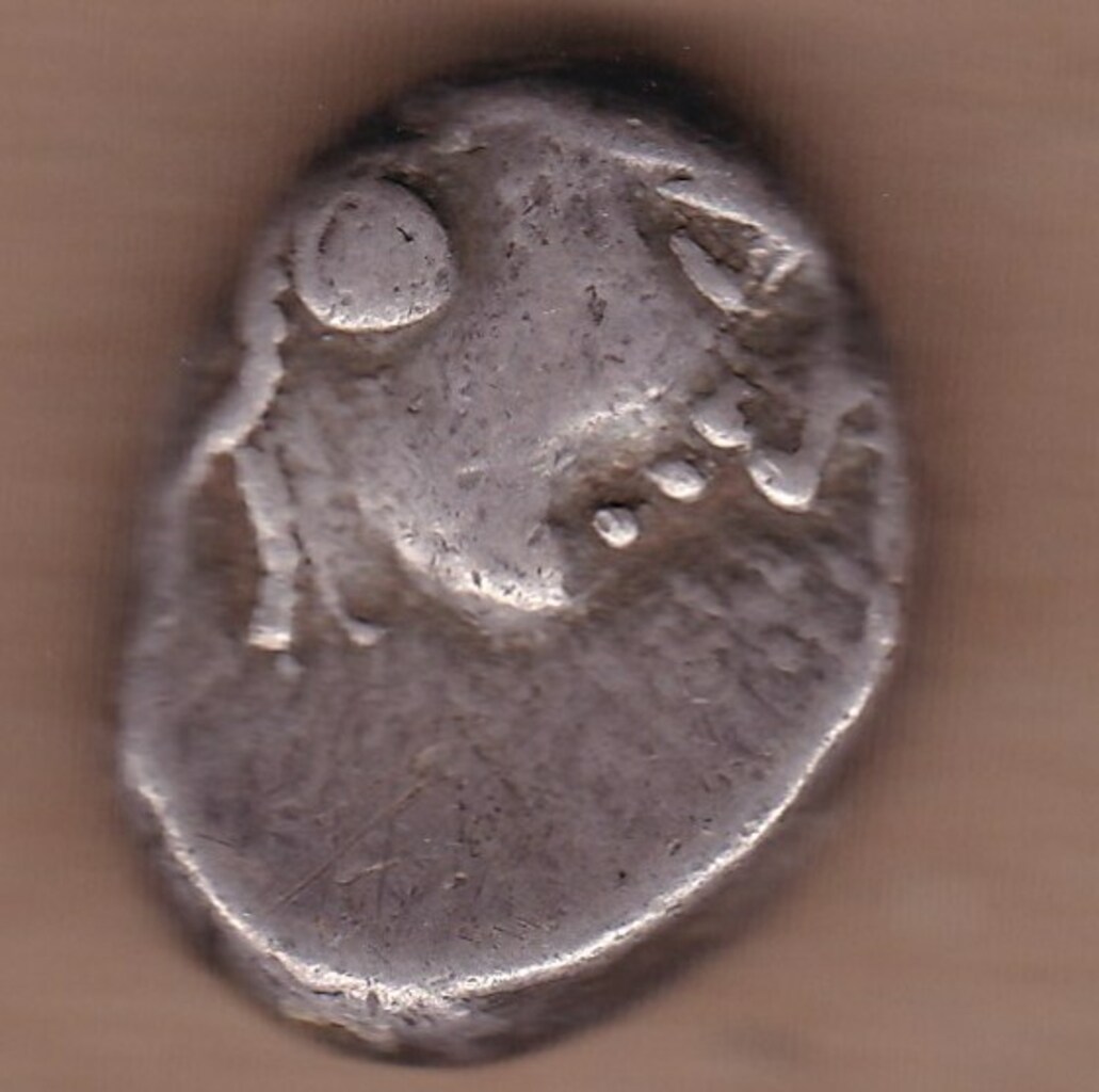 Античная монета · Tetradrachm · III в. до н. э., аверс, Государственное бюджетное учреждение Ивановской области "Ивановский государственный историко-краеведческий музей имени Д.Г. Бурылина"