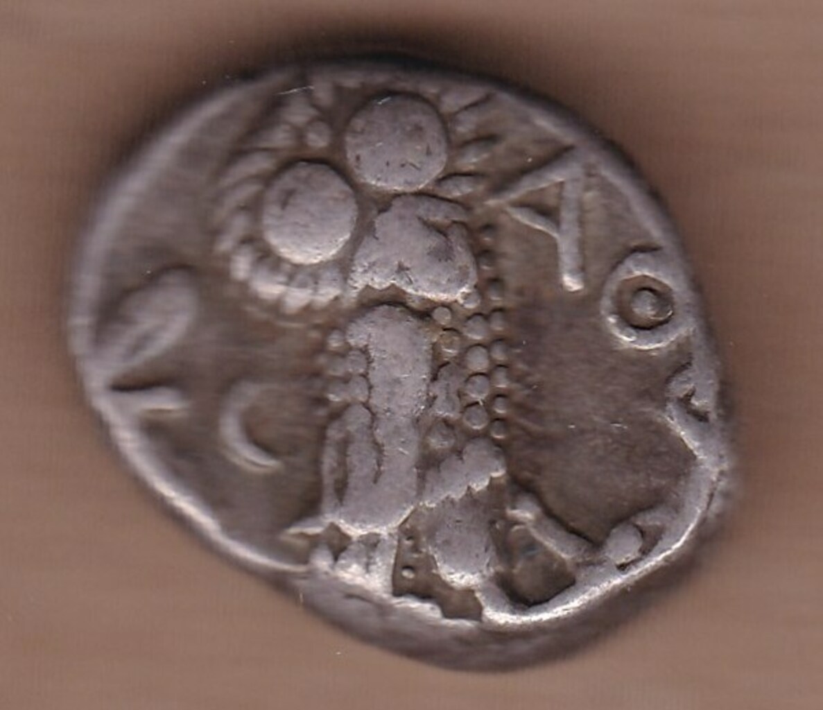 Античная монета · Tetradrachm · III в. до н. э., реверс, Государственное бюджетное учреждение Ивановской области "Ивановский государственный историко-краеведческий музей имени Д.Г. Бурылина"
