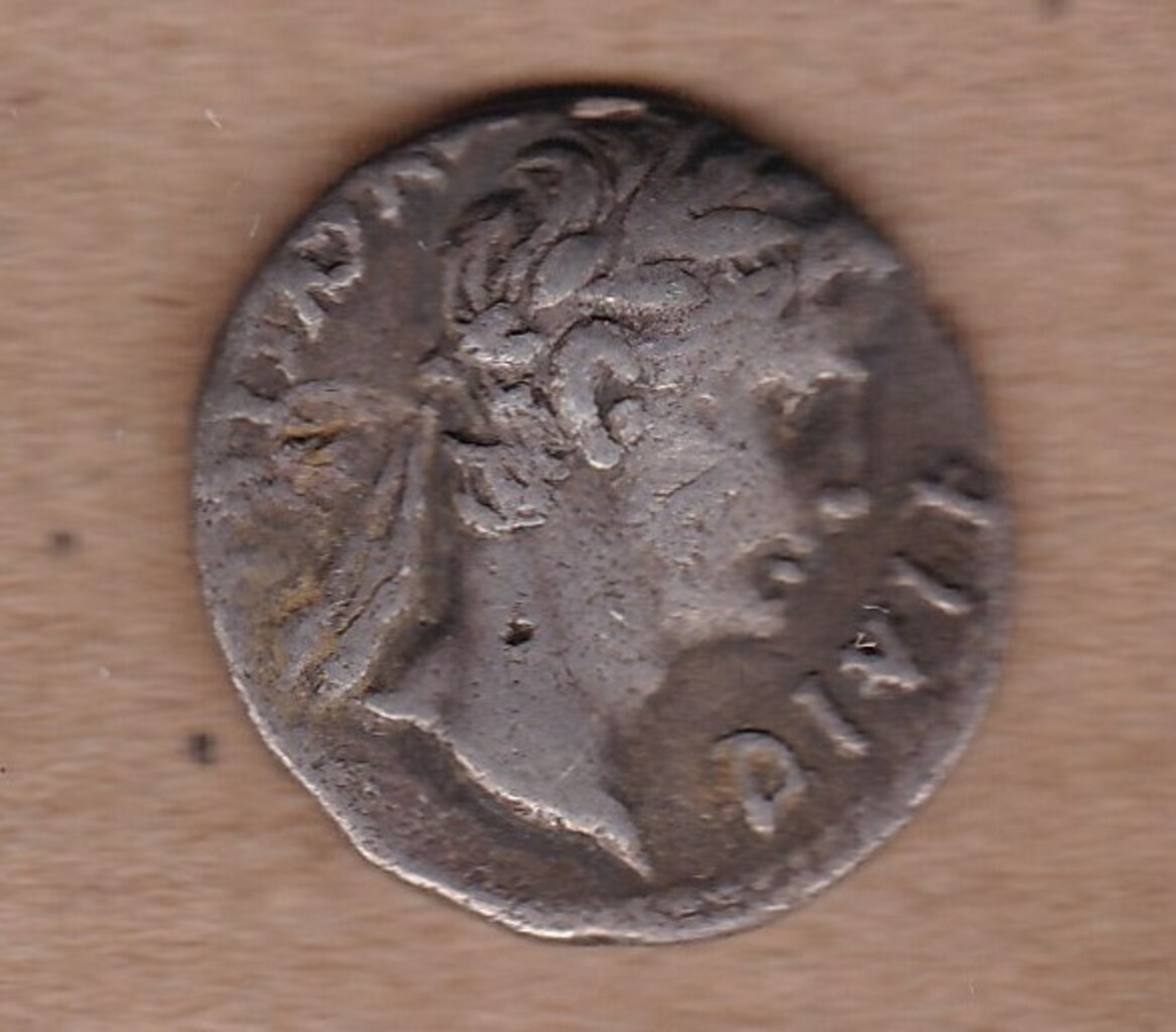 Античная монета · Denarius · XIV в. до н. э., аверс, Ивановский государственный историко-краеведческий музей имени Д.Г. Бурылина