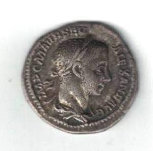 Римская империя · Denarius · II в., аверс, Лодейнопольский филиал Государственного бюджетного учреждения культуры Ленинградской области "Музейное агентство" - Лодейнопольский историко-краеведческий музей