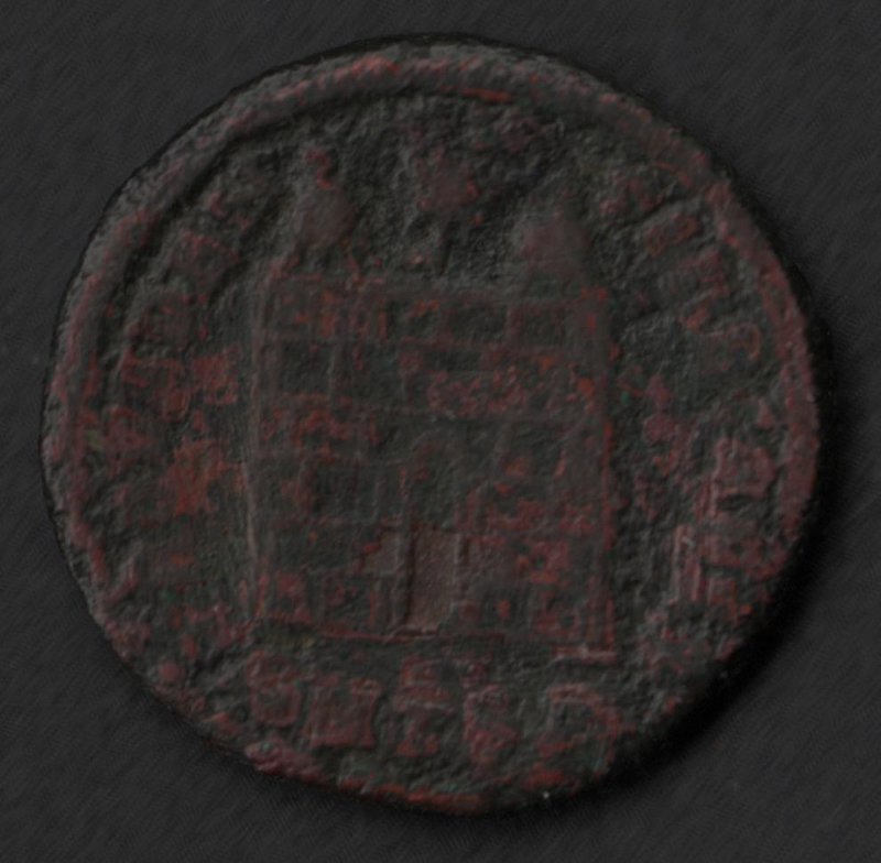 Римская империя · Follis · III в., аверс, Государственное бюджетное учреждение культуры Ленинградской области "Староладожский историко-архитектурный и археологический музей-заповедник"