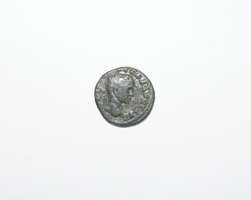 Античная монета · Severus Alexander · II в., аверс, Областное бюджетное учреждение культуры "Липецкий областной краеведческий музей"