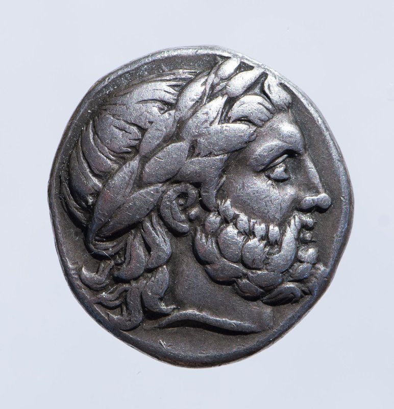 Античная монета · Tetradrachm · IV в. до н. э., Федеральное государственное бюджетное учреждение культуры "Государственный исторический музей"