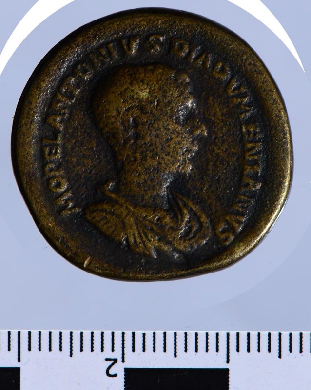 Римская империя · Sestertius · II в., Федеральное государственное бюджетное учреждение культуры "Государственный исторический музей"