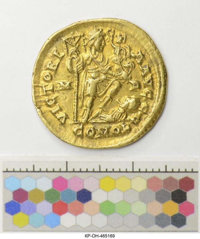 Римская империя · Arcadius · Solidus · III в., Федеральное государственное бюджетное учреждение культуры "Государственный исторический музей"