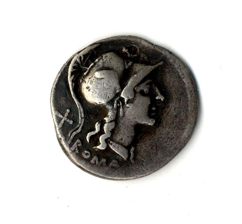 Римская республика · Denarius · II в. до н. э., Государственный исторический музей