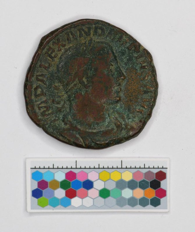 Римская империя · Severus Alexander · Sestertius · II в., Федеральное государственное бюджетное учреждение культуры "Государственный исторический музей"