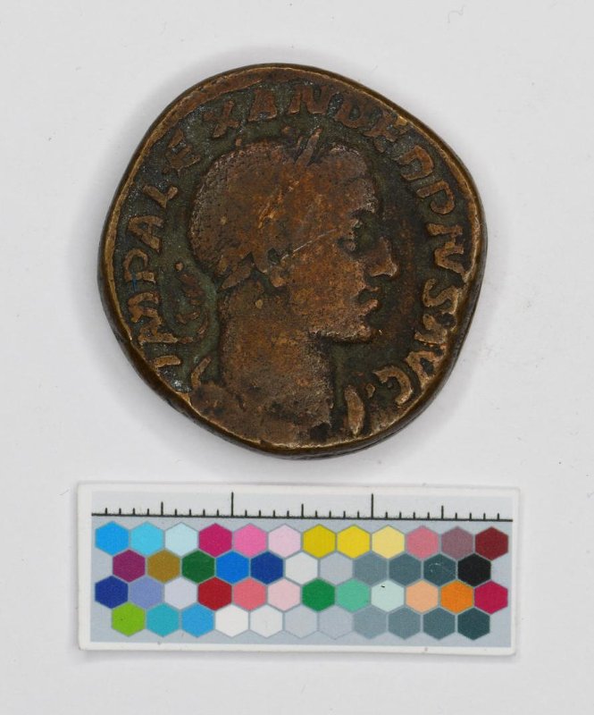 Римская империя · Severus Alexander · Sestertius · II в., Федеральное государственное бюджетное учреждение культуры "Государственный исторический музей"