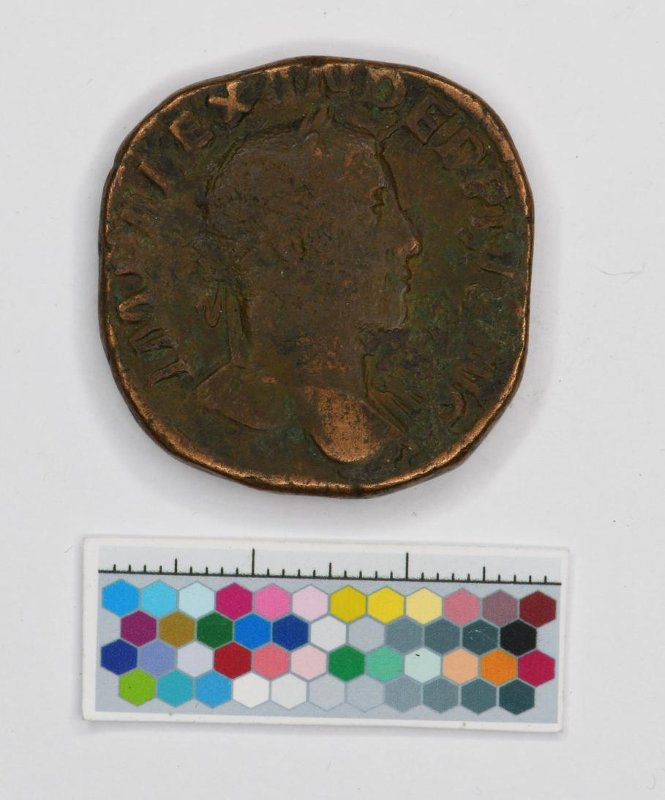 Римская империя · Severus Alexander · Sestertius · II в., Федеральное государственное бюджетное учреждение культуры "Государственный исторический музей"