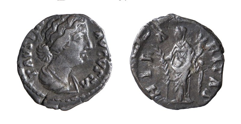 Римская империя · Marcus Aurelius · Denarius · I в., Федеральное государственное бюджетное учреждение культуры "Государственный исторический музей"