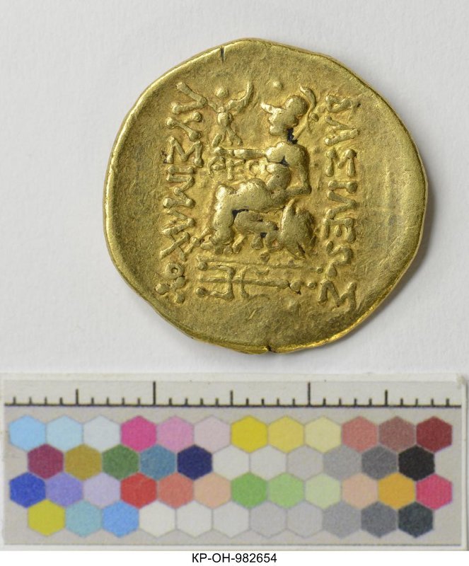 Античная монета · Lysimachus · Stater · II в. до н. э., Федеральное государственное бюджетное учреждение культуры "Государственный исторический музей"