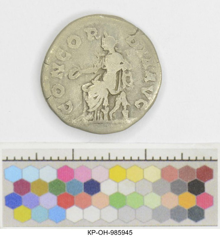 аверс Римская империя · Hadrian · Denarius · I в.