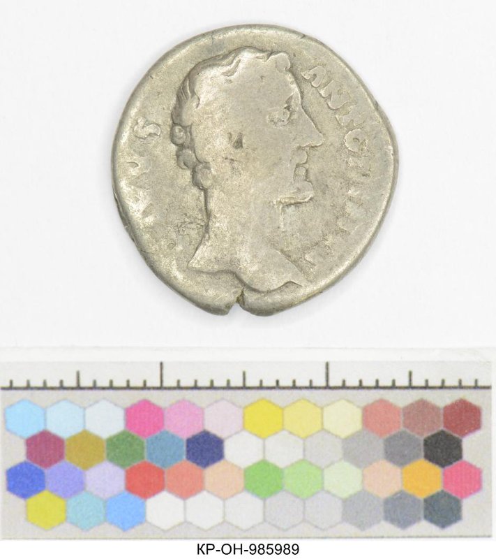 Римская империя · Marcus Aurelius · Denarius · I в., Федеральное государственное бюджетное учреждение культуры "Государственный исторический музей"