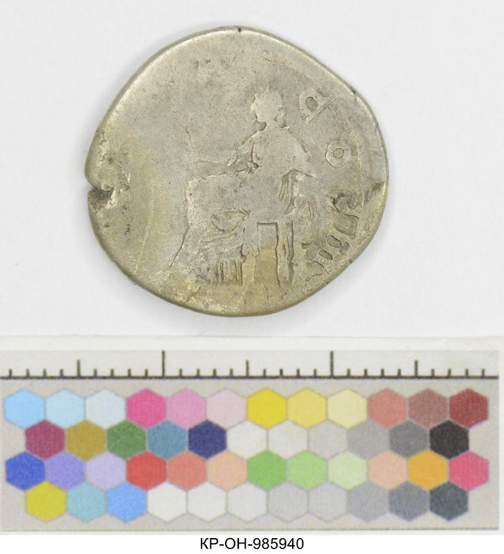 Римская империя · Hadrian · Denarius · I в., Федеральное государственное бюджетное учреждение культуры "Государственный исторический музей"