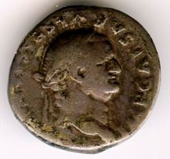 Античная монета · Denarius · I в., Государственное бюджетное учреждение культуры Ростовской области "Ростовский областной музей краеведения"