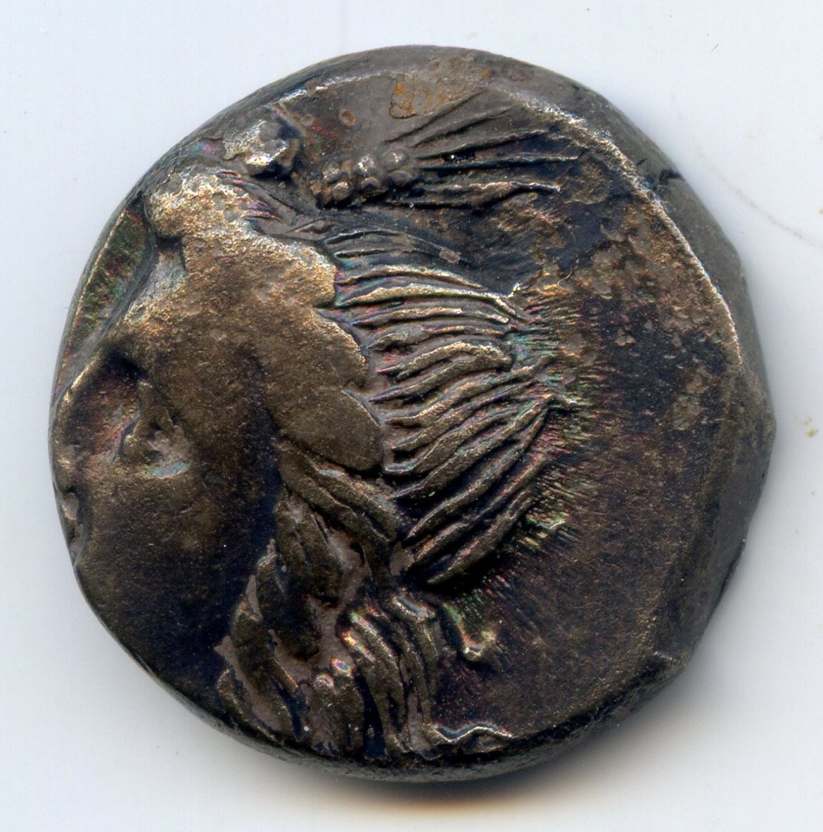 Античная монета · Tetradrachm · IV в. до н. э., Государственное бюджетное учреждение культуры Ростовской области "Ростовский областной музей краеведения"