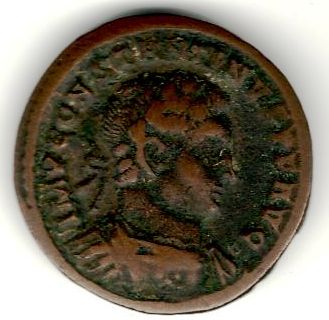 аверс Античная монета · Follis · III в.