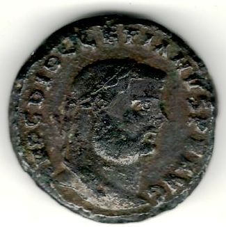 аверс Античная монета · Follis · II в.