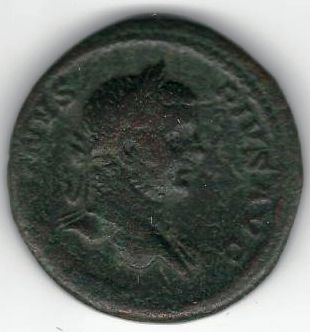 Античная монета · As · II в., Государственное бюджетное учреждение культуры Ростовской области "Ростовский областной музей краеведения"