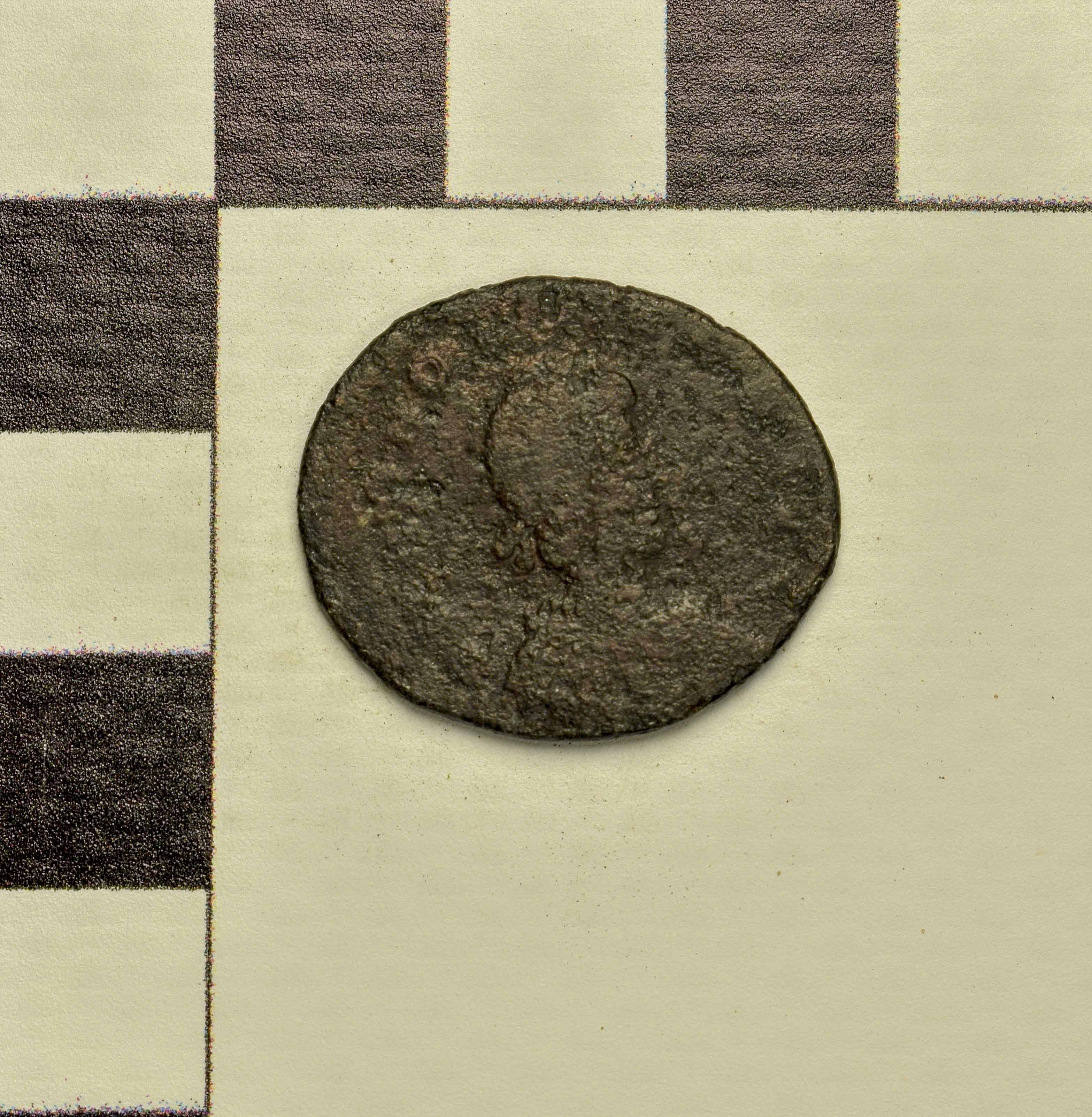 Римская империя · Honorius · III в., аверс, Государственное бюджетное учреждение культуры Ростовской области "Археологический музей-заповедник "Танаис"