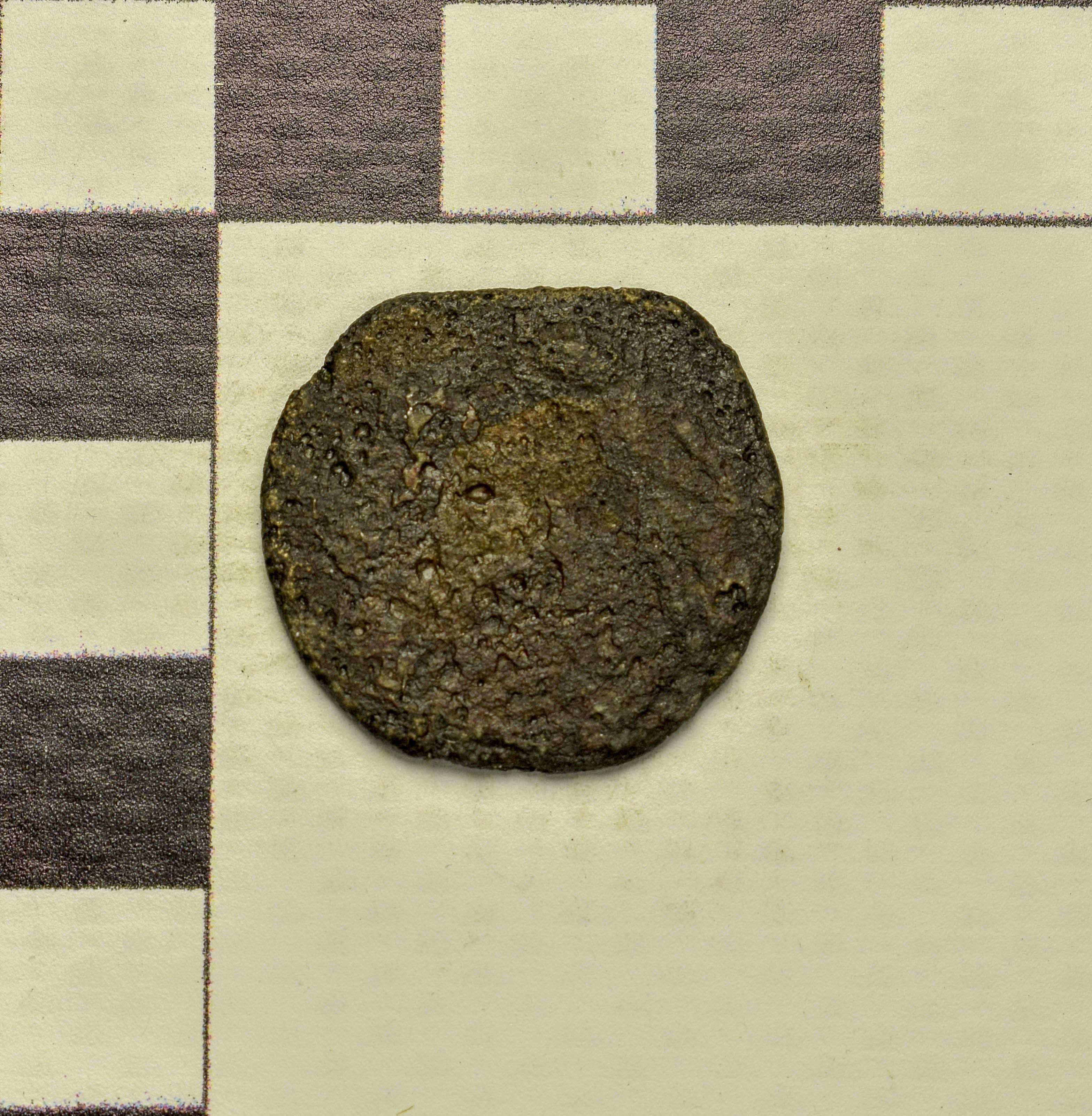 Античная монета · Rhoemetalces I of Thrace · Sestertius · I в., реверс, Государственное бюджетное учреждение культуры Ростовской области "Археологический музей-заповедник "Танаис"