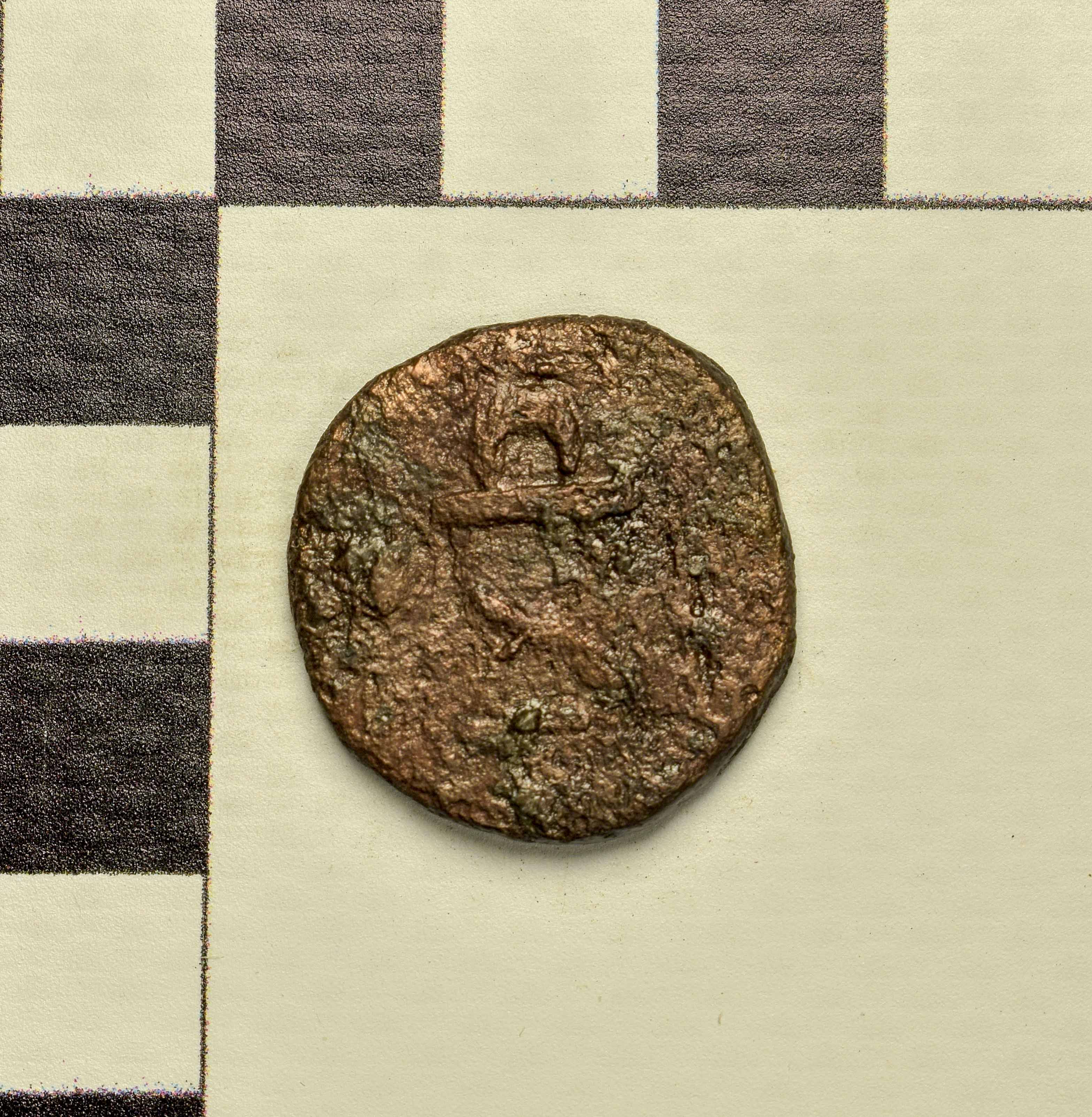 аверс Античная монета · Rhoemetalces I of Thrace · I в.