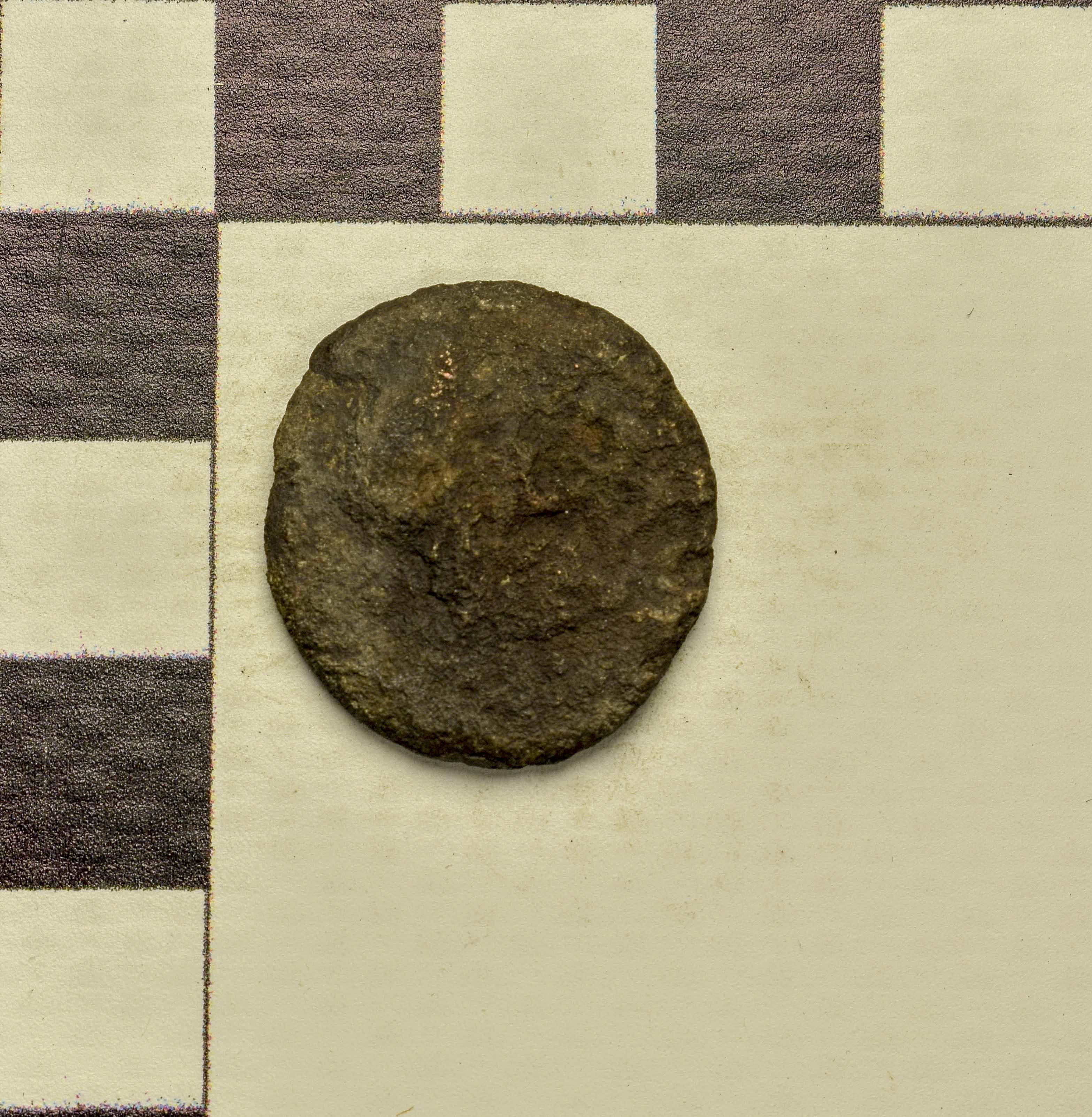 Античная монета · Aspurgus of Bosporus · As · I в., реверс, Государственное бюджетное учреждение культуры Ростовской области "Археологический музей-заповедник "Танаис"
