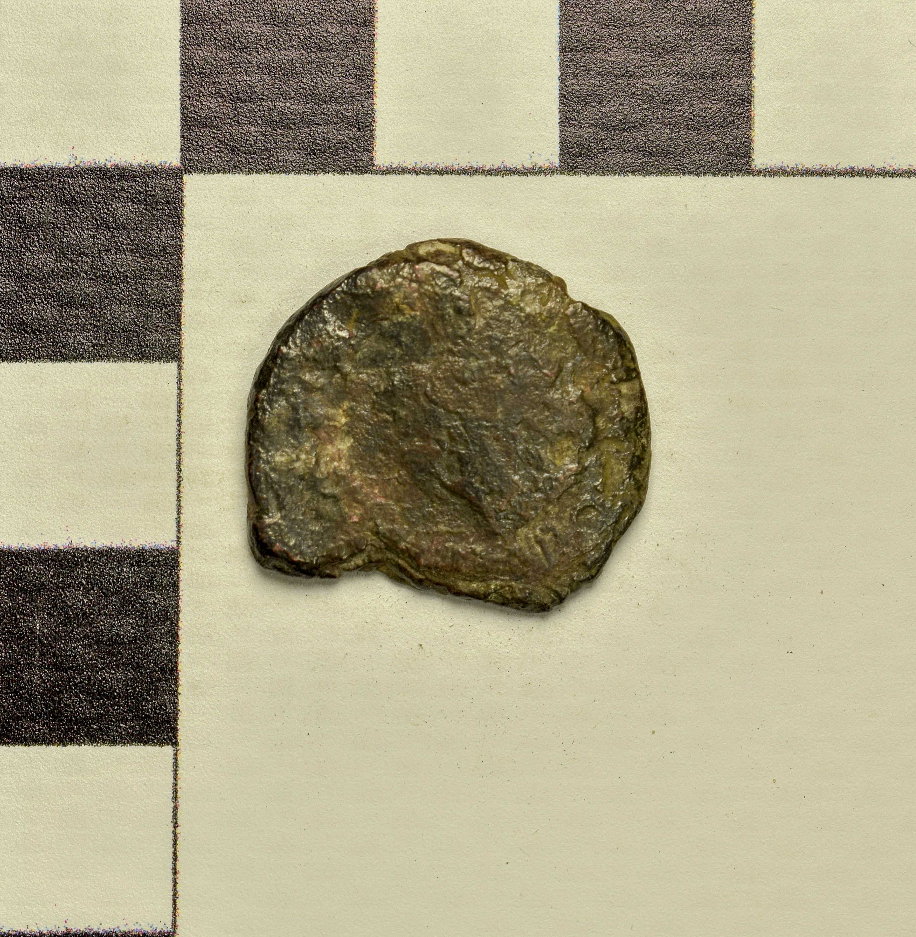 Античная монета · Aspurgus of Bosporus · As · I в., реверс, Государственное бюджетное учреждение культуры Ростовской области "Археологический музей-заповедник "Танаис"