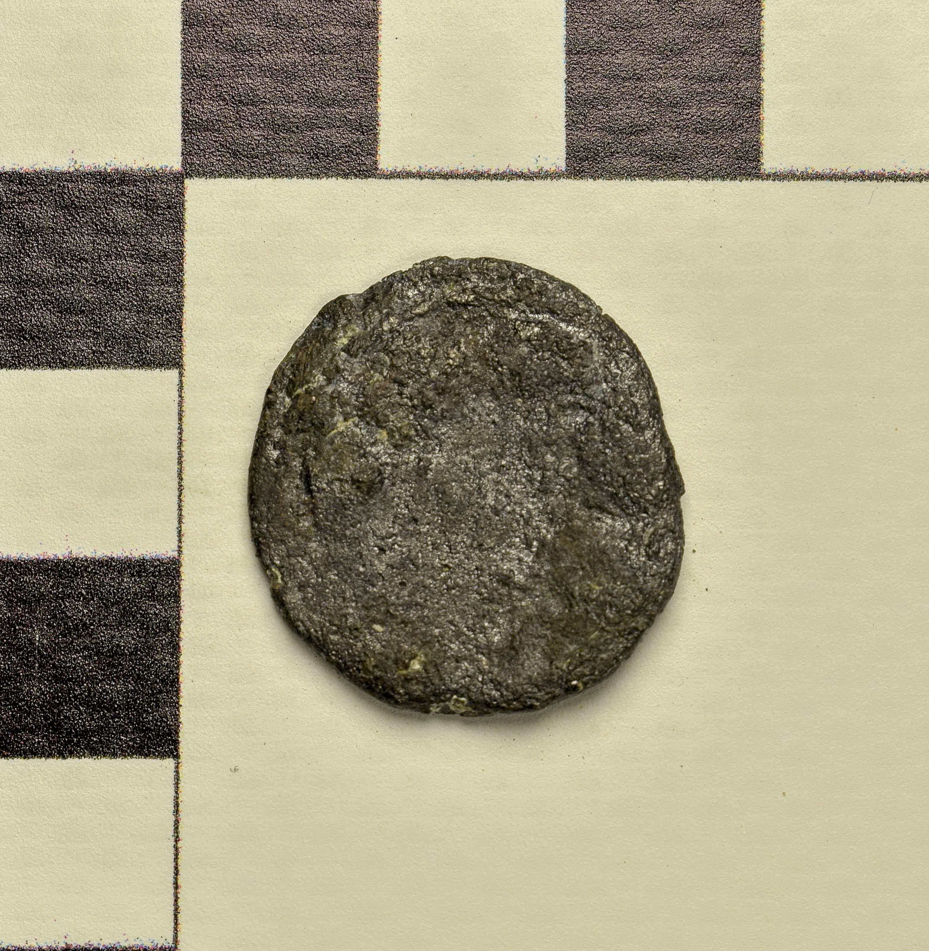 Античная монета · Rhoemetalces I of Thrace · Sestertius · I в., реверс, Государственное бюджетное учреждение культуры Ростовской области "Археологический музей-заповедник "Танаис"