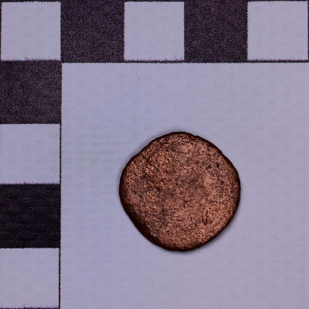 Античная монета · Aspurgus of Bosporus · As · I в., реверс, Государственное бюджетное учреждение культуры Ростовской области "Археологический музей-заповедник "Танаис"