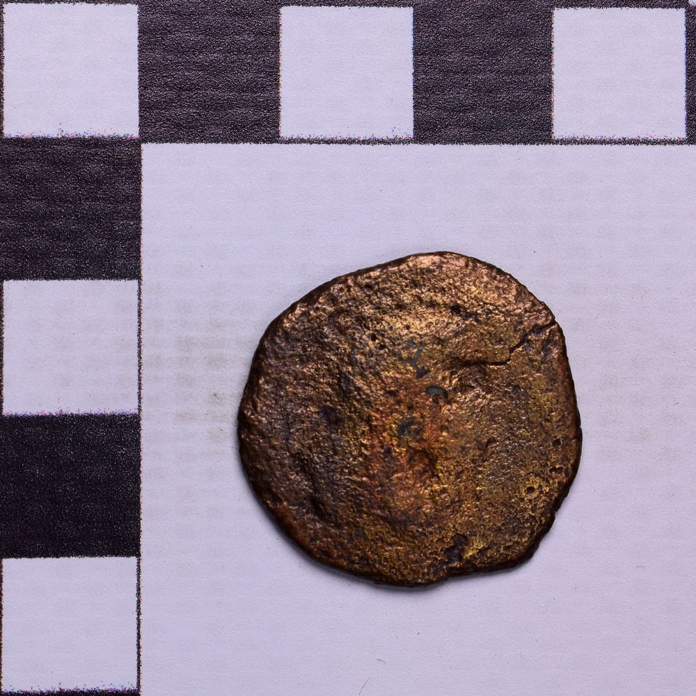 Античная монета · Aspurgus of Bosporus · As · I в., аверс, Государственное бюджетное учреждение культуры Ростовской области "Археологический музей-заповедник "Танаис"