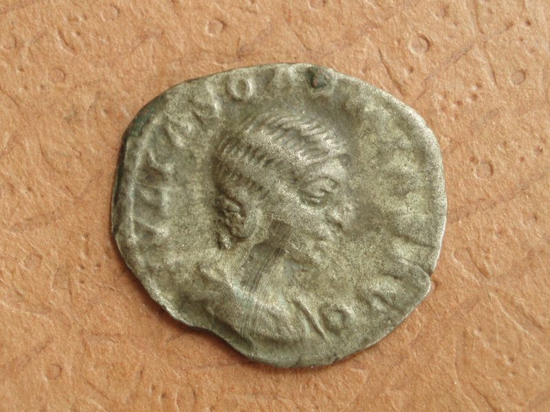 Античная монета · Denarius · II в., аверс, Государственное бюджетное учреждение культуры Ростовской области "Таганрогский государственный литературный и историко-архитектурный музей-заповедник"