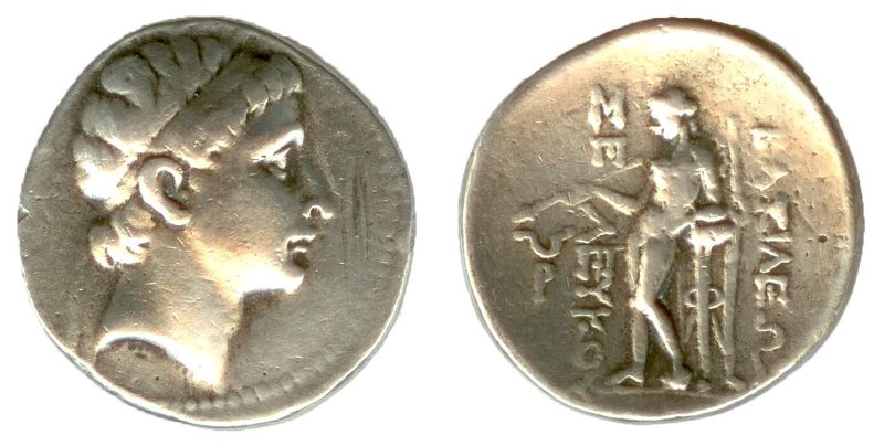 Античная монета · Tetradrachm · III в. до н. э., Государственное учреждение культуры "Саратовский областной музей краеведения"