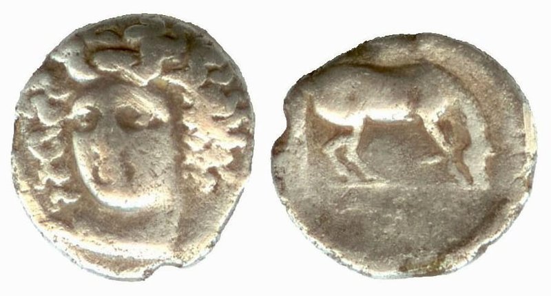 Античная монета · Drachma · IV в. до н. э., Государственное учреждение культуры "Саратовский областной музей краеведения"