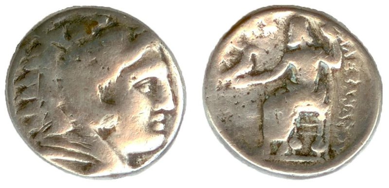 Античная монета · Tetradrachm · IV в. до н. э., Государственное учреждение культуры "Саратовский областной музей краеведения"