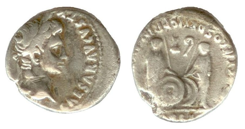 Античная монета · Denarius · I в. до н. э., Государственное учреждение культуры "Саратовский областной музей краеведения"