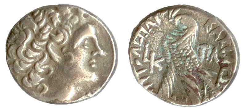 аверс Птолемеи · Tetradrachm · I в. до н. э.