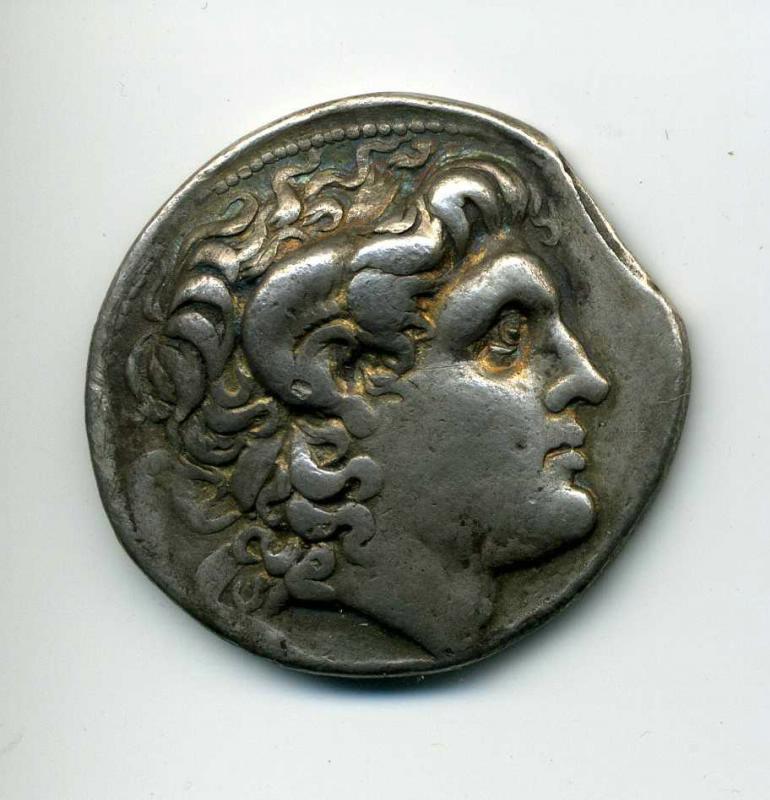 реверс Античная монета · Lysimachus · Tetradrachm · III в. до н. э.
