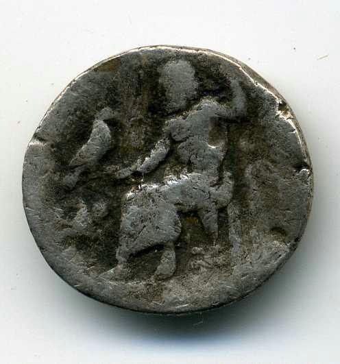Античная монета · Drachma · III в. до н. э., реверс, Областное государственное бюджетное учреждение культуры "Государственный исторический музей Южного Урала"