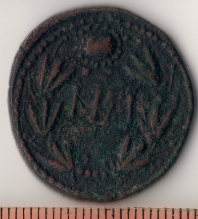 реверс Античная монета · Sestertius · I в.