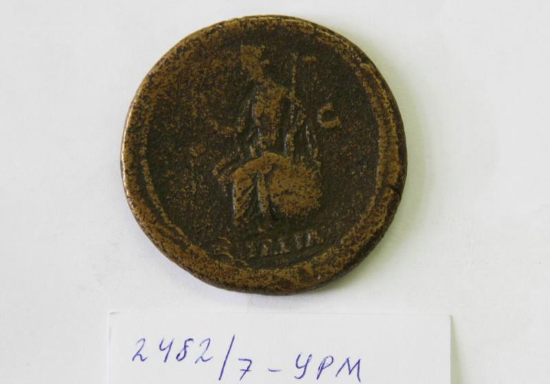 аверс Рим · Sestertius · I в.