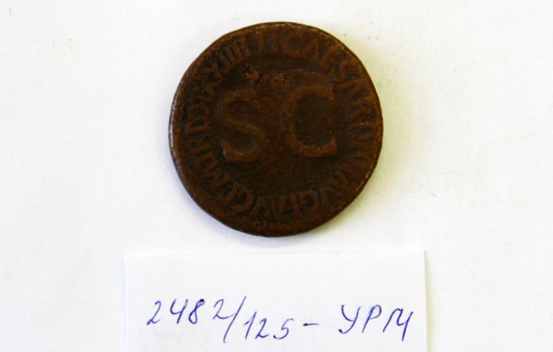 Рим · Sestertius · I в., аверс, Бюджетное учреждение культуры Удмуртской Республики "Национальный музей Удмуртской Республики имени Кузебая Герда"