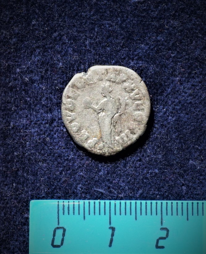 Античная монета · Denarius · I в., аверс, Муниципальное бюджетное учреждение культуры "Багратионовский музей истории края"